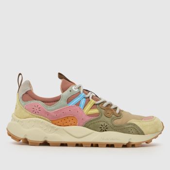 FLOWER MOUNTAIN Mauve Yamano 3 Womens Trainers