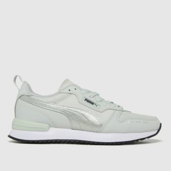 PUMA grey r78 metalic fs trainers PUMA grey r78 metalic fs trainers