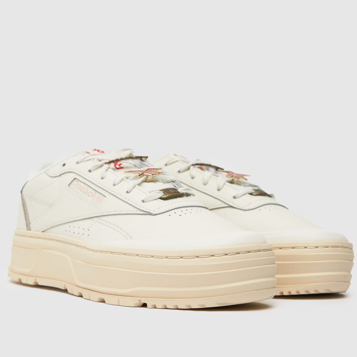 reebok club c double beige