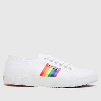 Superga white 2750 pride outsole trainers Superga white 2750 pride outsole trainers