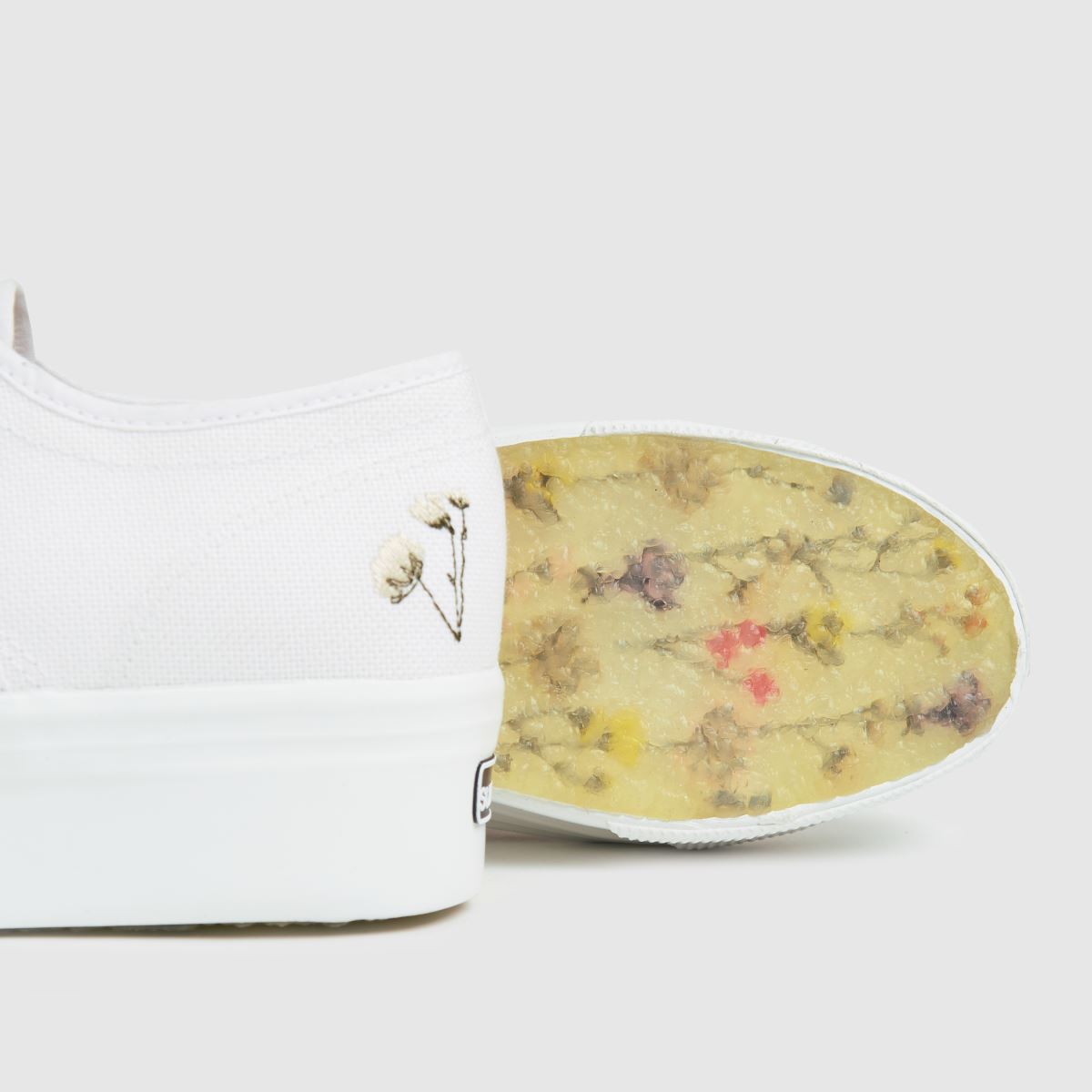 superga flower bloom trainers
