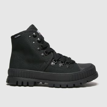 Palladium black pallashock hiker hi trainers Palladium black pallashock hiker hi trainers