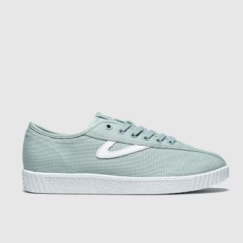 Tretorn light green nylite canvas trainers Tretorn light green nylite canvas trainers