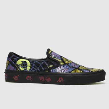 vans black & purple classic slip-on x tnbc trainers vans black & purple classic slip-on x tnbc trainers