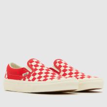 Vans Classic Slip-On in Red Multi Vans Classic Slip-On,2 of 4