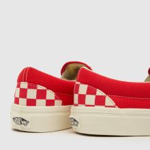 Vans Classic Slip-On in Red Multi Vans Classic Slip-On,4 of 4