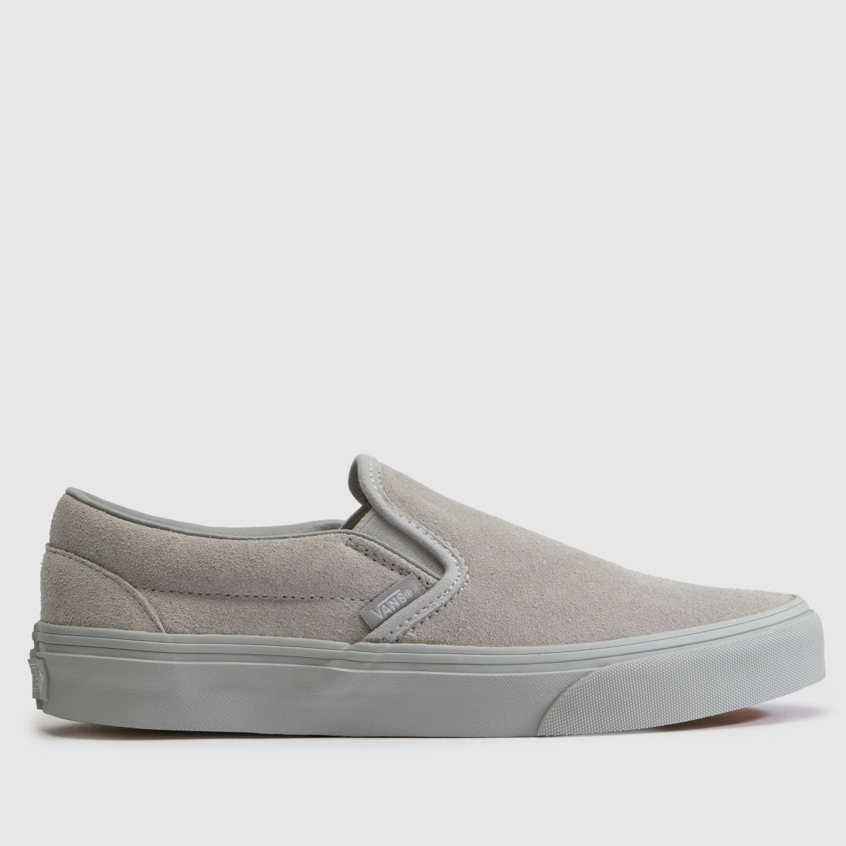 Vans Classic Slip-On in Light Grey Vans Classic Slip-On