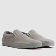 Vans Classic Slip-On in Light Grey Vans Classic Slip-On,2 of 4