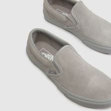 Vans Classic Slip-On in Light Grey Vans Classic Slip-On,3 of 4