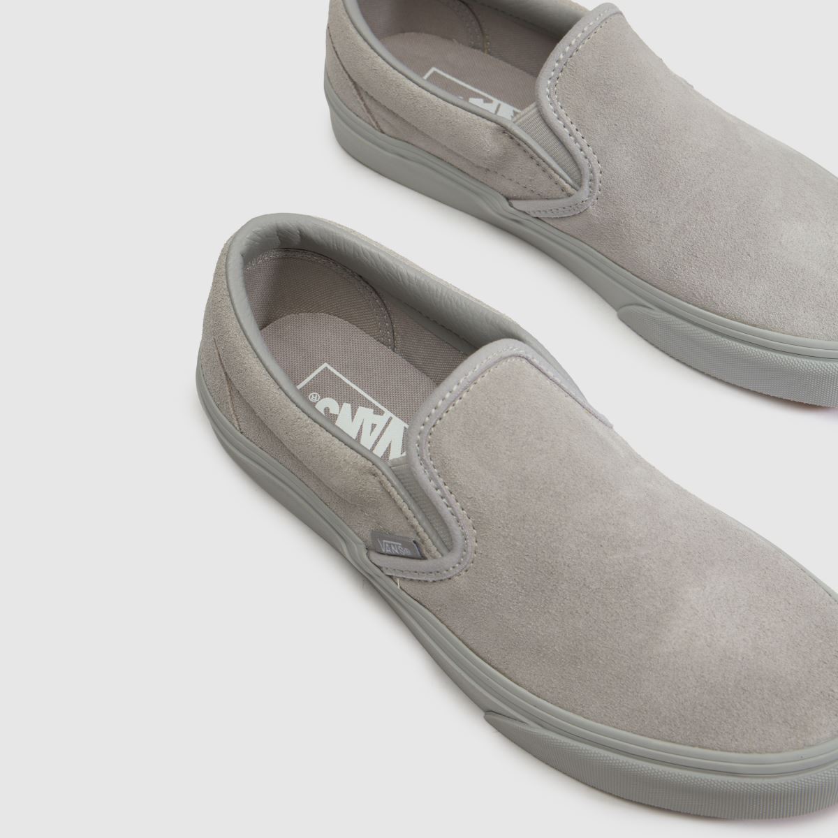 Vans Classic Slip-On in Light Grey Vans Classic Slip-On 4