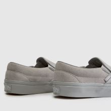 Vans Classic Slip-On in Light Grey Vans Classic Slip-On,4 of 4