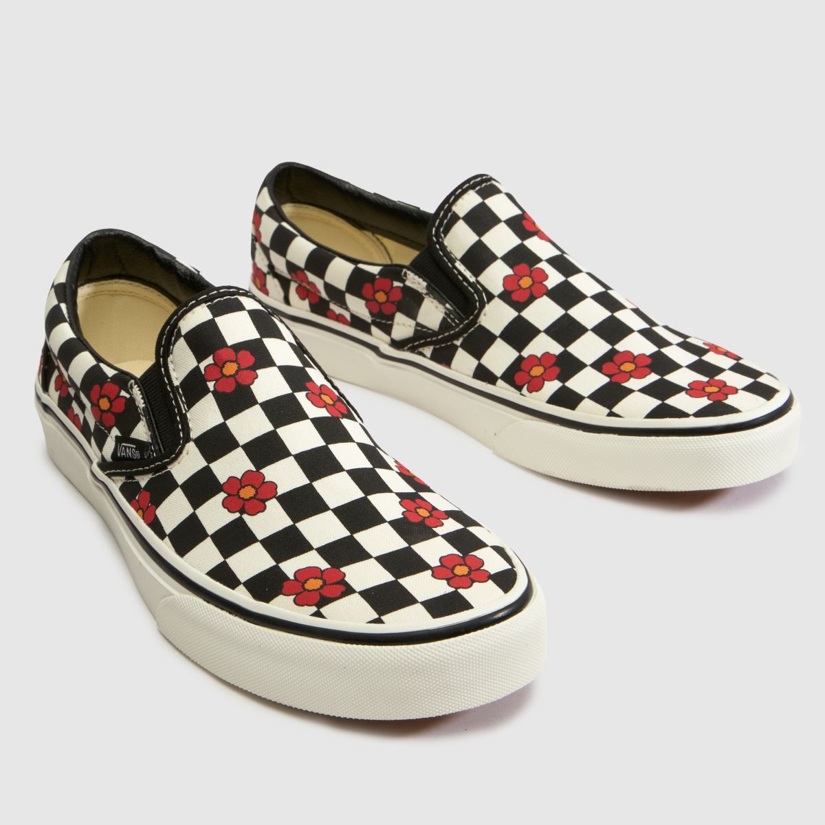 Vans Classic Slip-On in Black & Grey Vans Classic Slip-On 7