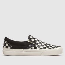 Vans Classic Slip-On in Black & White Vans Classic Slip-On,1 of 4