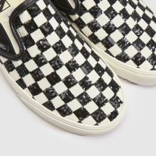Vans Classic Slip-On in Black & White Vans Classic Slip-On,3 of 4