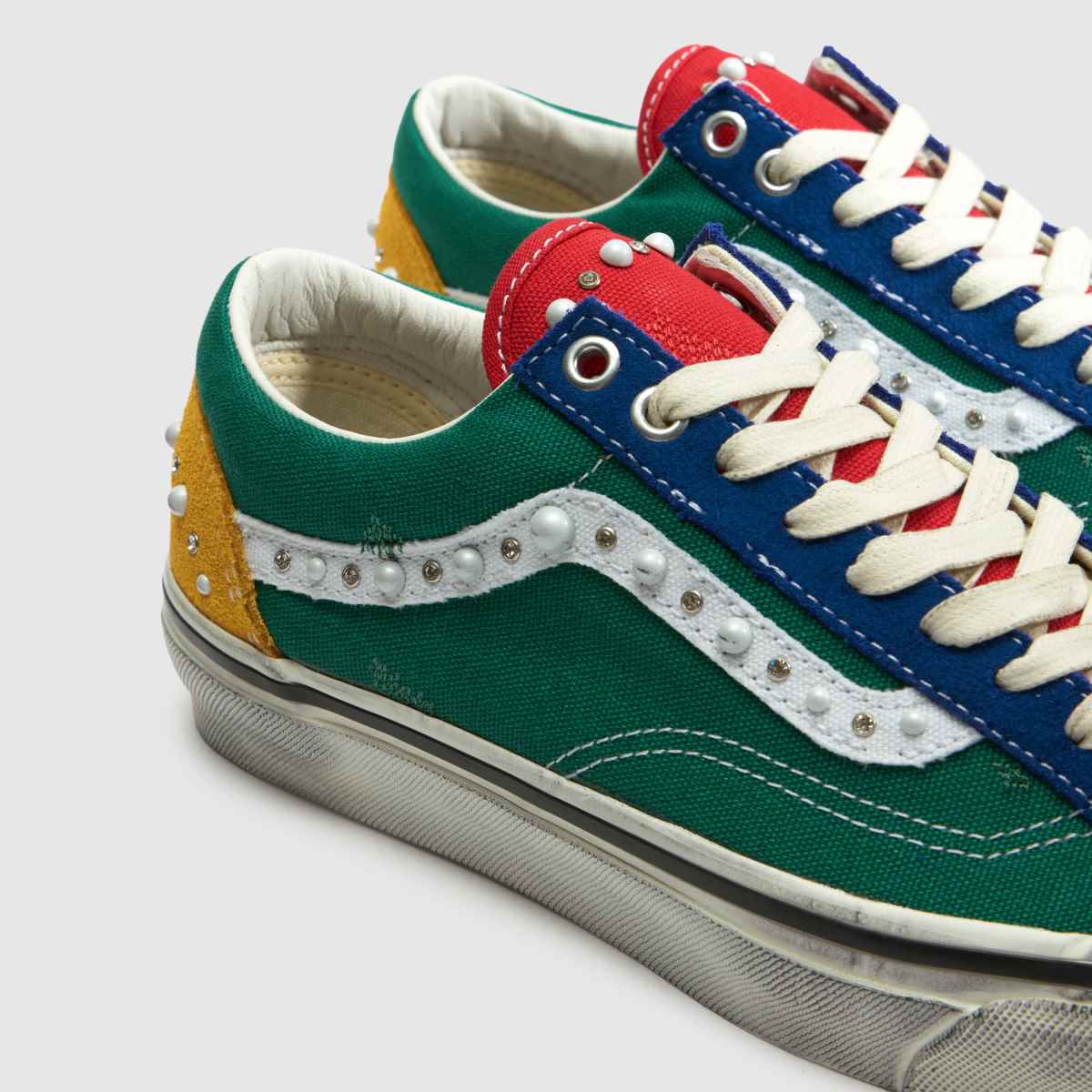 Vans Old Skool Pearlized LX in Green Multi Vans Old Skool Pearlized LX 4