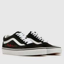 Vans Old Skool in Black & Red Vans Old Skool,2 of 4