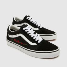 Vans Old Skool in Black & Red Vans Old Skool,3 of 4