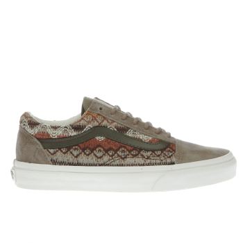 ladies khaki vans