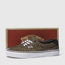 vans beige & brown era 59 mini leopard trainers vans beige & brown era 59 mini leopard trainers