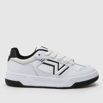 Vans White & Black Upland Womens Trainers