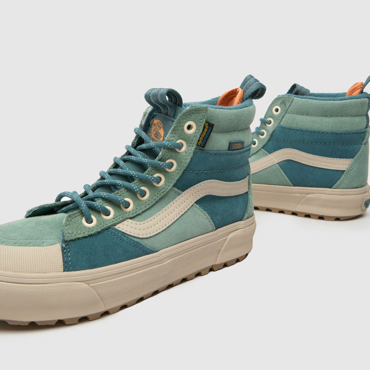 Womens Green Multi Vans MTE Sk8-Hi Waterproof Trainers schuh