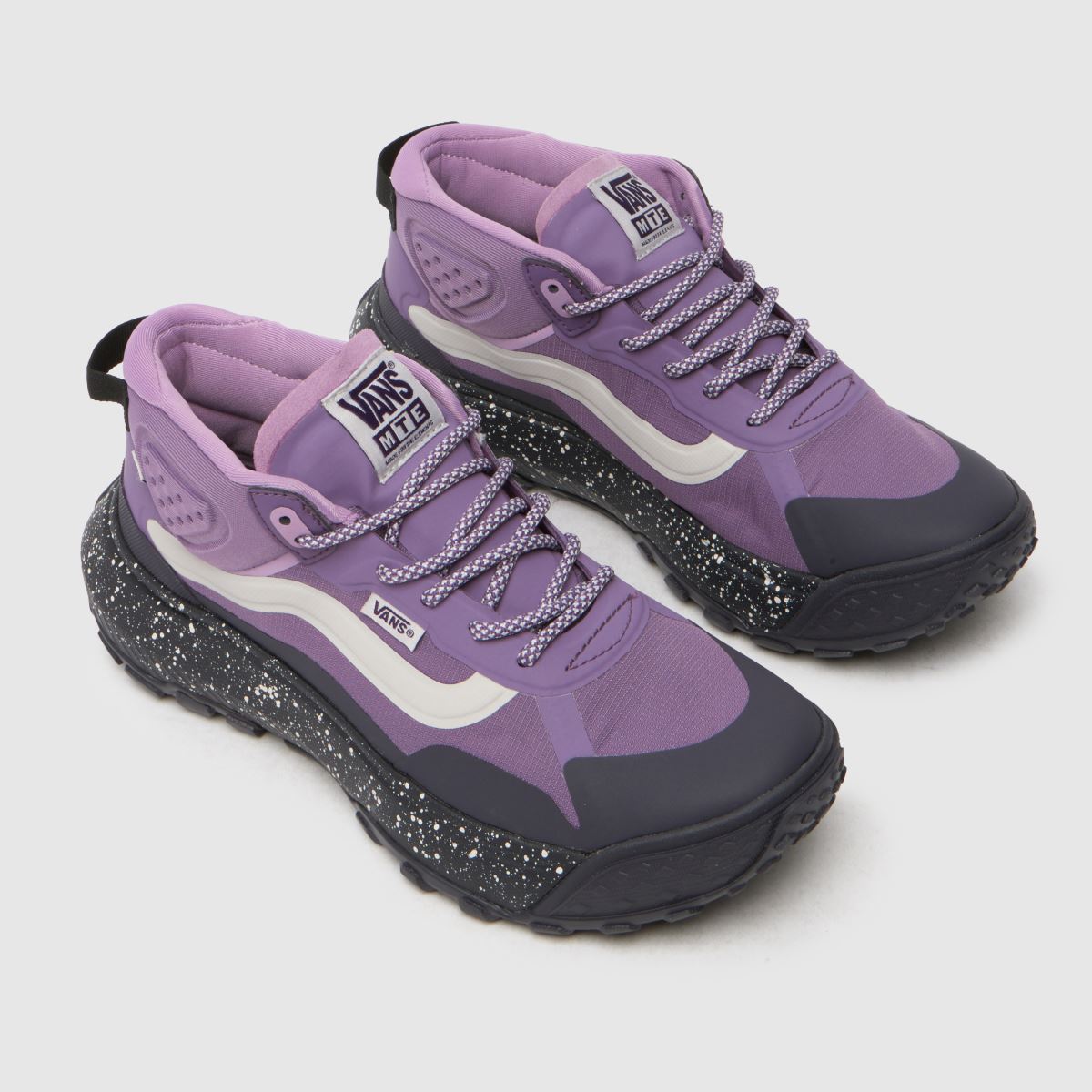 【VANS】 ヴァンズ MTE CROSSPATH PURPLE 国内発送 Womens Purple Vans MTE Crosspath Mid Trainers | schuh