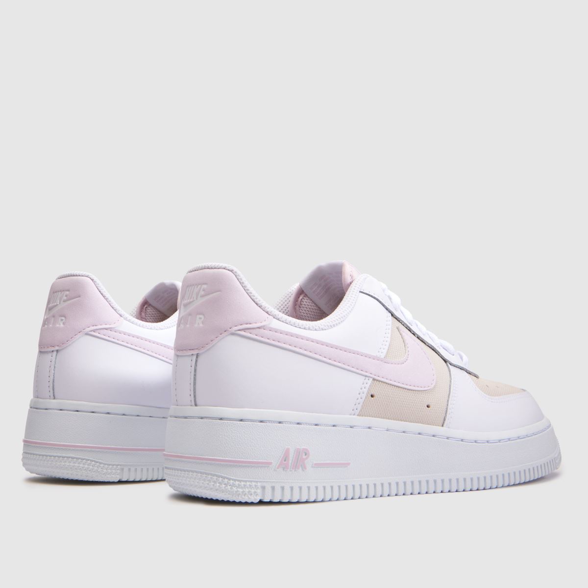 Nike Air Force 1 in White & Pink Nike Air Force 1 7