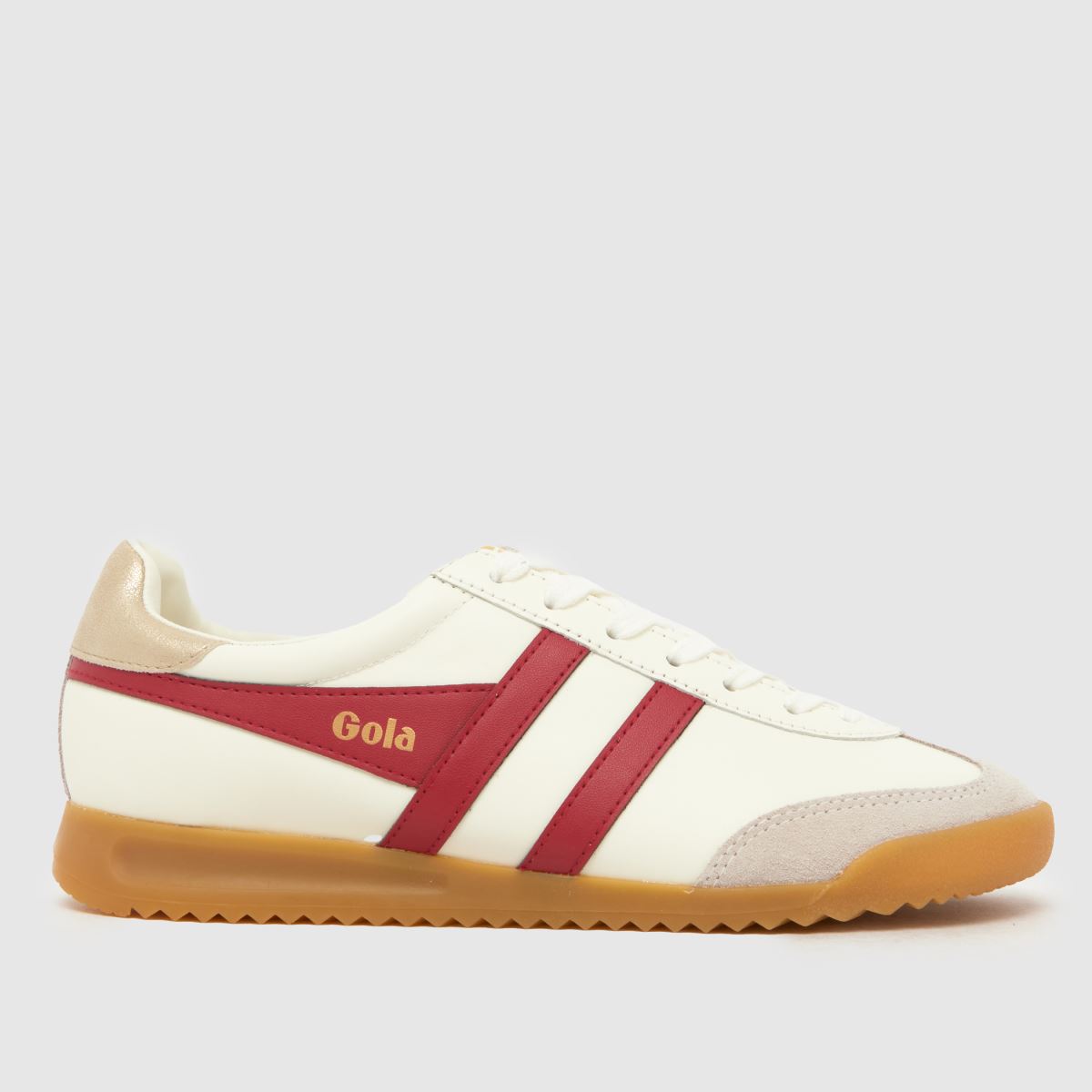 Gola Torpedo Trainers in White & Red