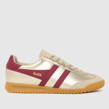 Gola Gold Torpedo Glimmer Womens Trainers