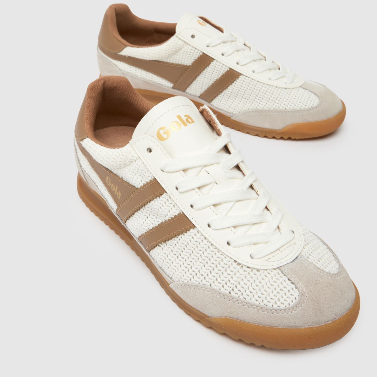 Gola Tornado Zephyr in White & Beige Gola Tornado Zephyr 4