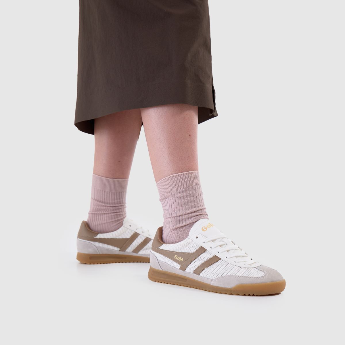 Gola Tornado Zephyr in White & Beige Gola Tornado Zephyr 8