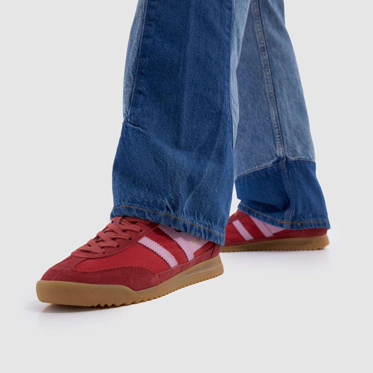 Gola Red Women's Sneakers Womens Red Multi Gola Tornado