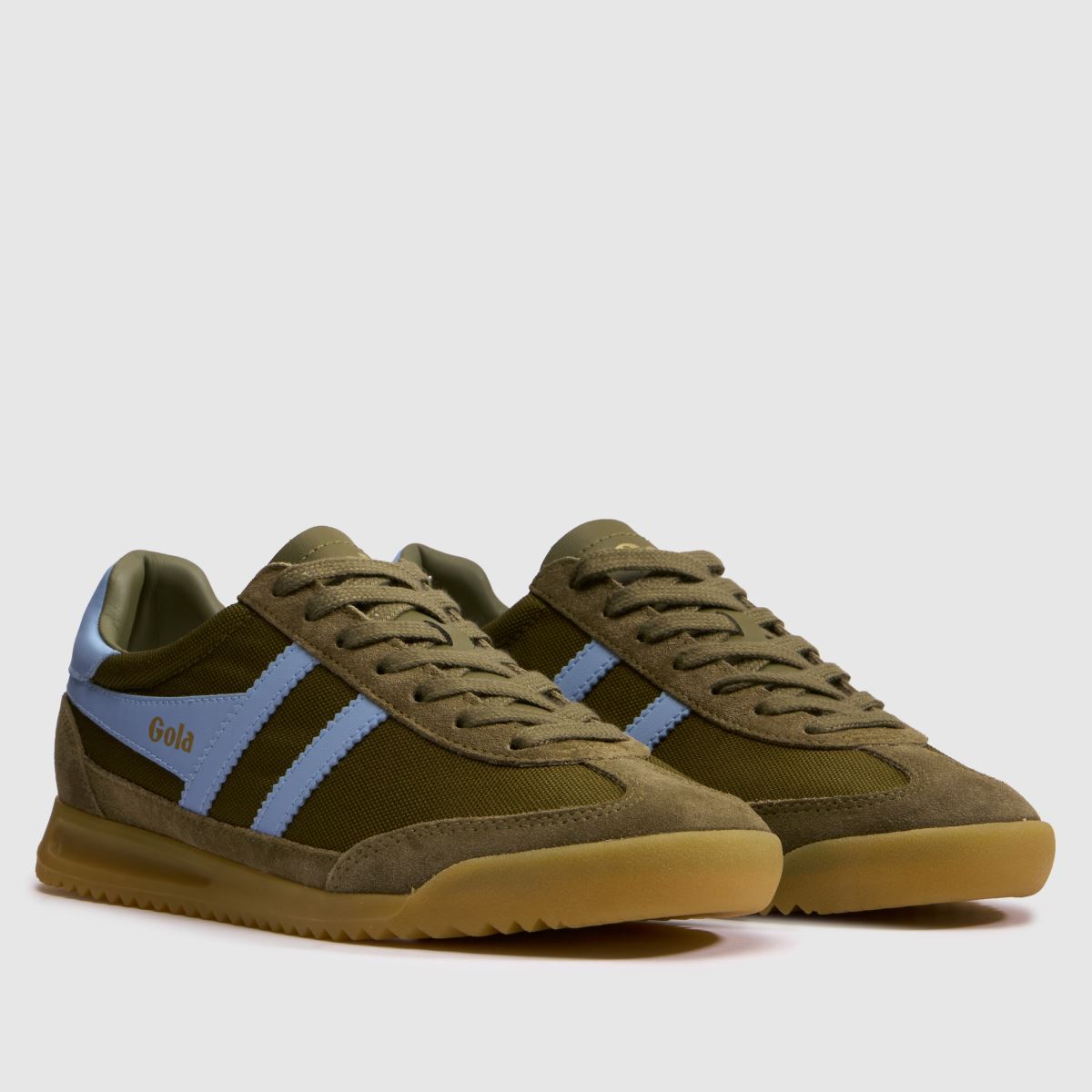 Damen Gola Khaki Tornado Sneaker Gola Tornado 3