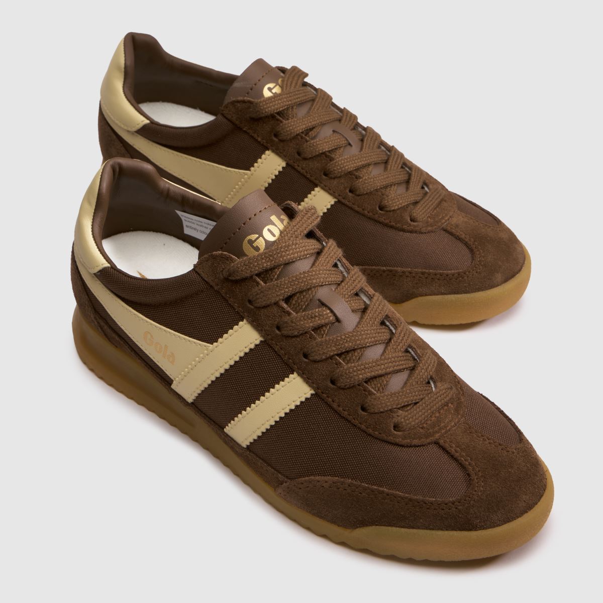 Damen Gola Dunkelbraun Tornado Sneaker Gola Tornado 4