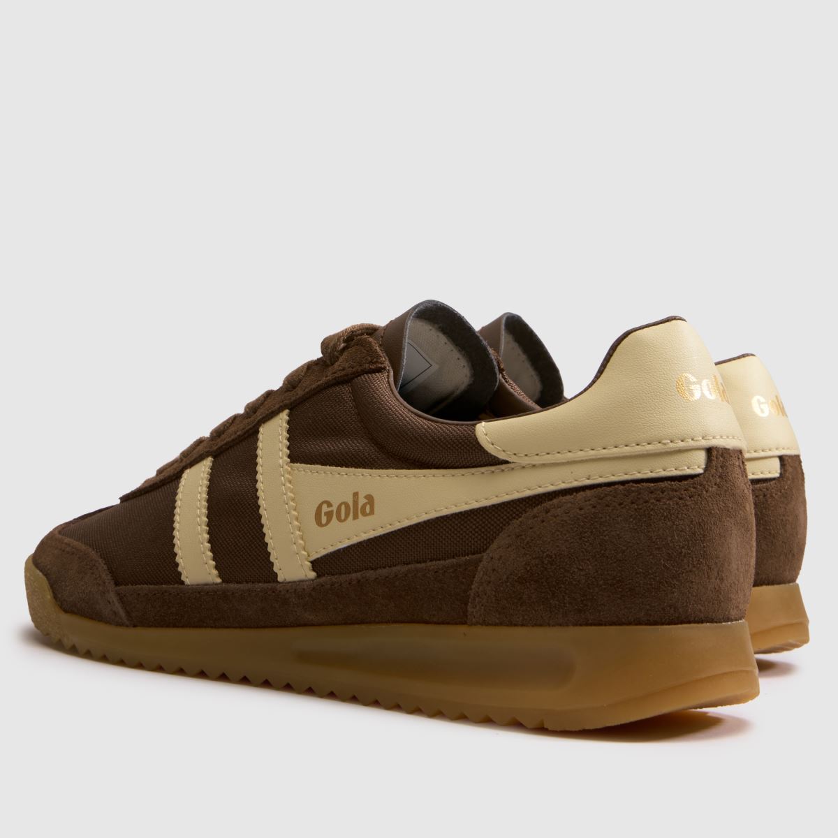 Damen Gola Dunkelbraun Tornado Sneaker Gola Tornado 7