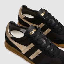 Damen Gola Schwarz-gold Tornado Sneaker Gola Tornado,3 von 4