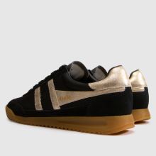 Damen Gola Schwarz-gold Tornado Sneaker Gola Tornado,4 von 4
