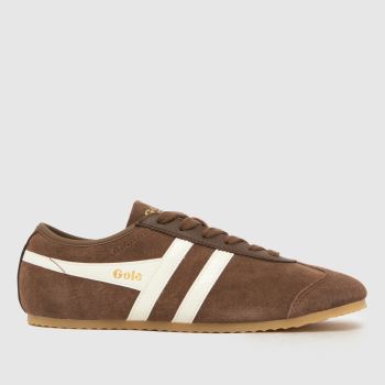 Gola Brown & White Cleora Womens Trainers