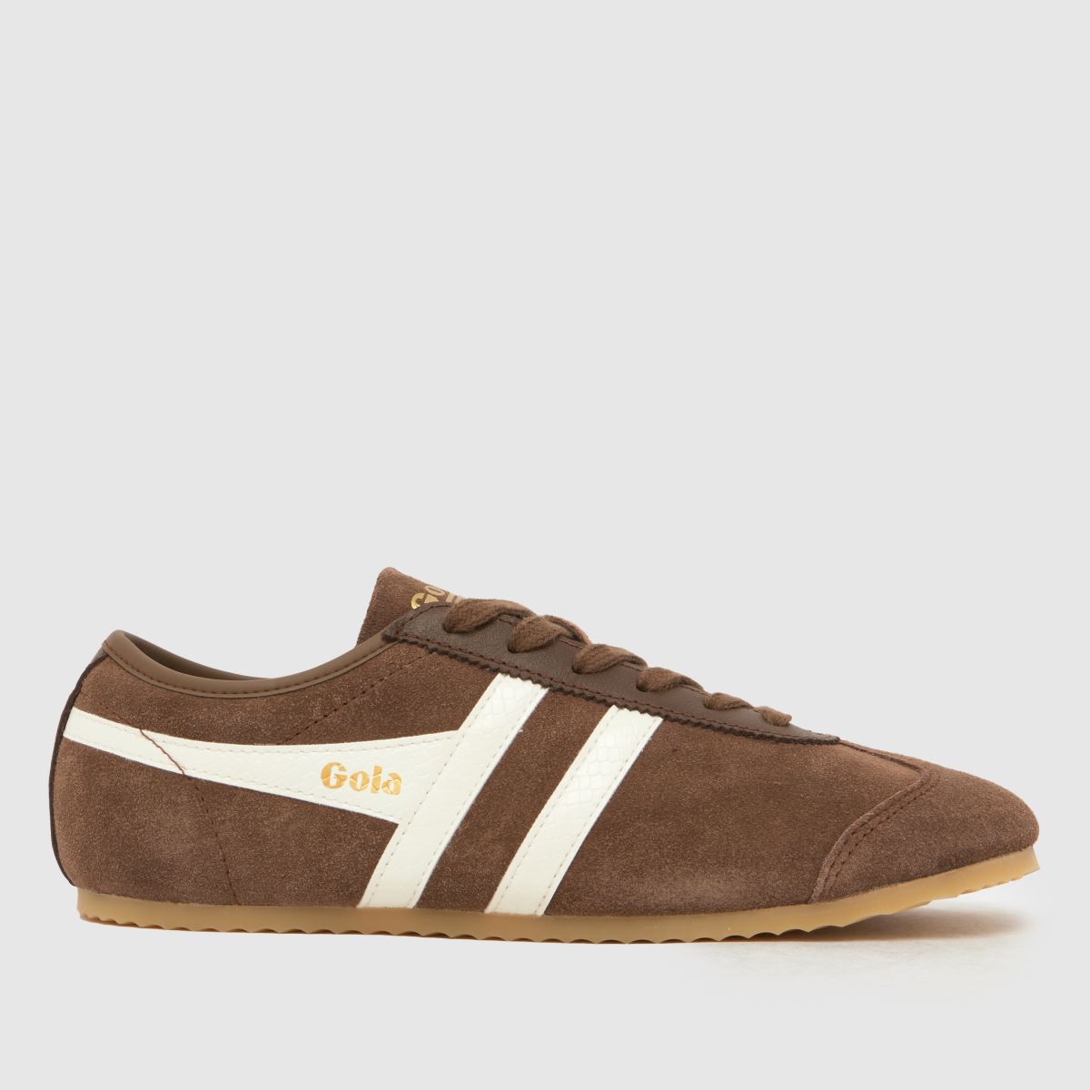 Gola Cleora Trainers in Brown & White