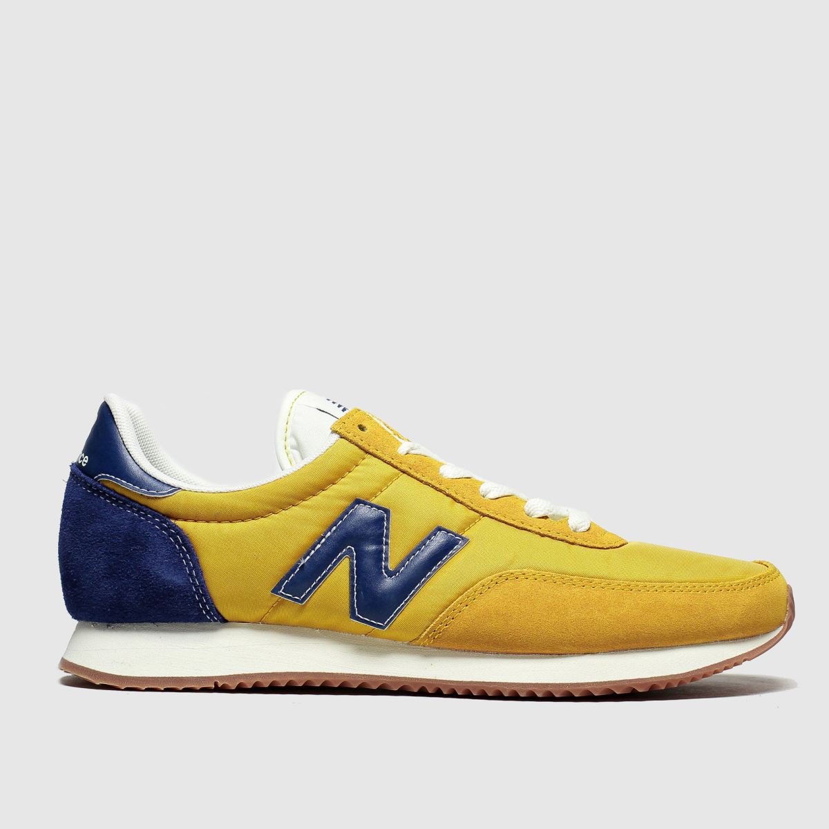 womens blue & yellow new balance 720 v1 trainers | schuh