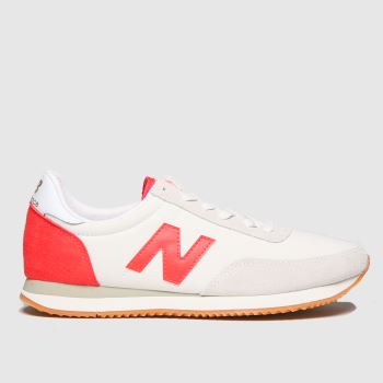 New balance beige & red 720 trainers New balance beige & red 720 trainers