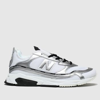 new balance silver & black xrc trainers new balance silver & black xrc trainers