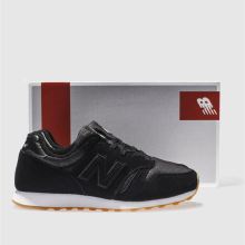 new balance black & white 373 trainers new balance black & white 373 trainers