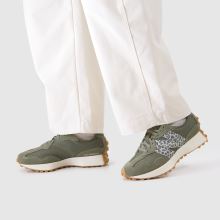 Damen New Balance Khaki 327 Sneaker New Balance 327,2 von 4