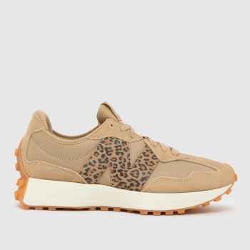 New Balance Tan 327 Womens Trainers