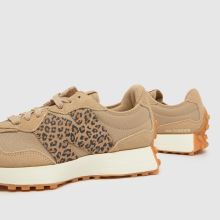 Damen New Balance Hellbraun 327 Sneaker New Balance 327,4 von 4