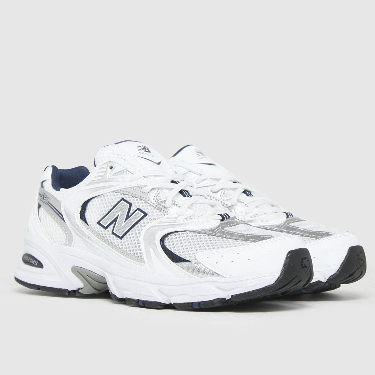 New Balance 530 Trainers in White & Silver