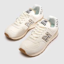 New Balance 574 in Beige Multi New Balance 574,3 of 4
