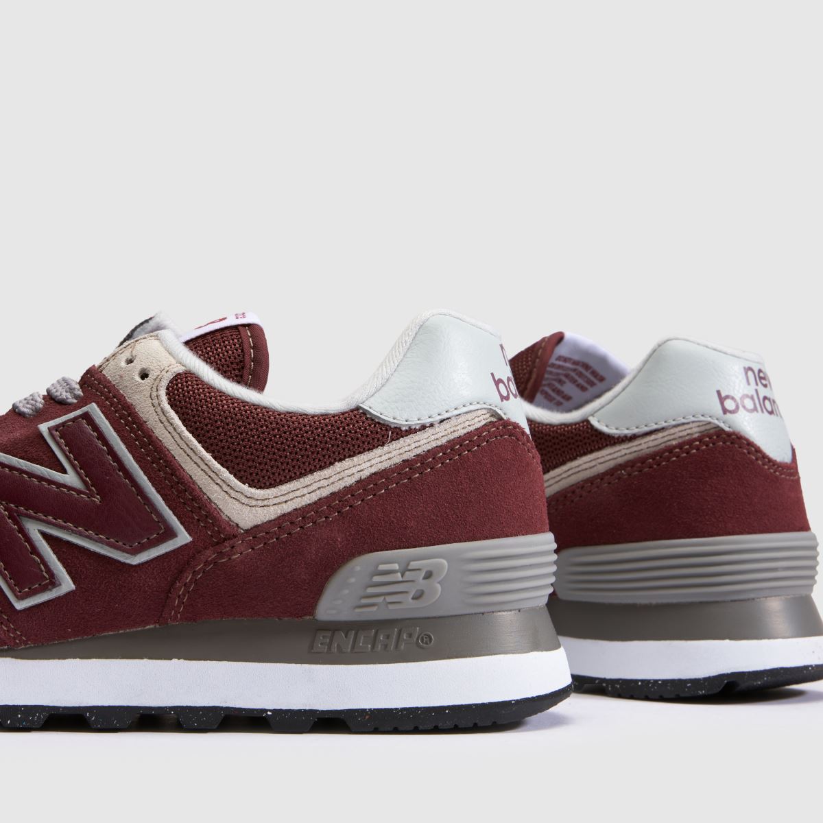 New Balance 574 in Burgundy New Balance 574 7
