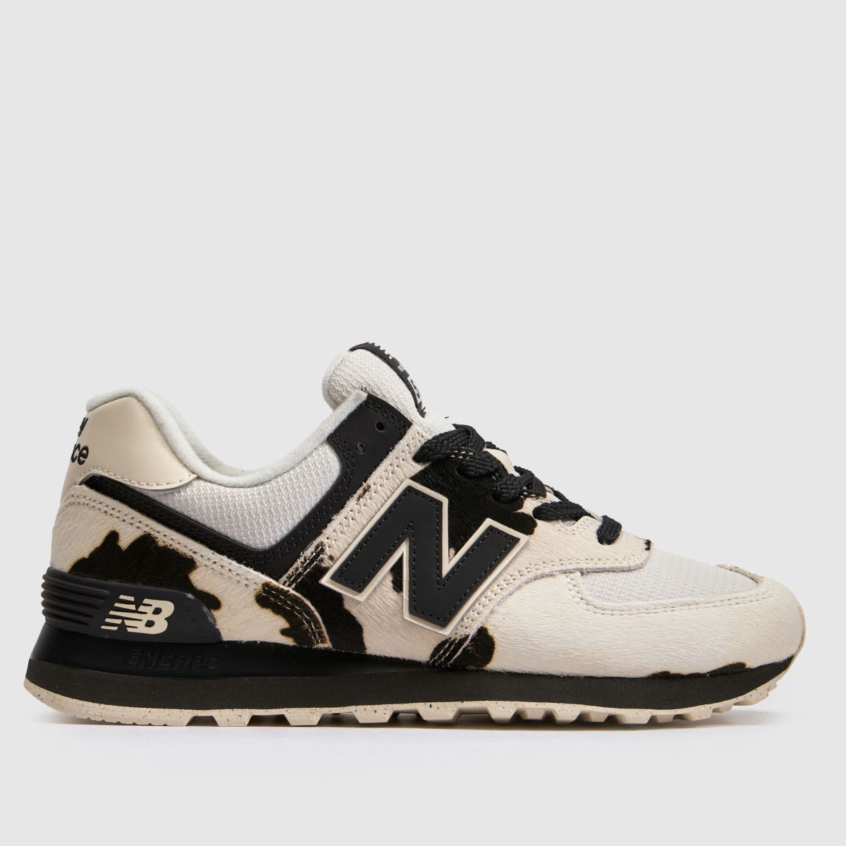 Damen New Balance Schwarz-weiß 574 Sneaker New Balance 574